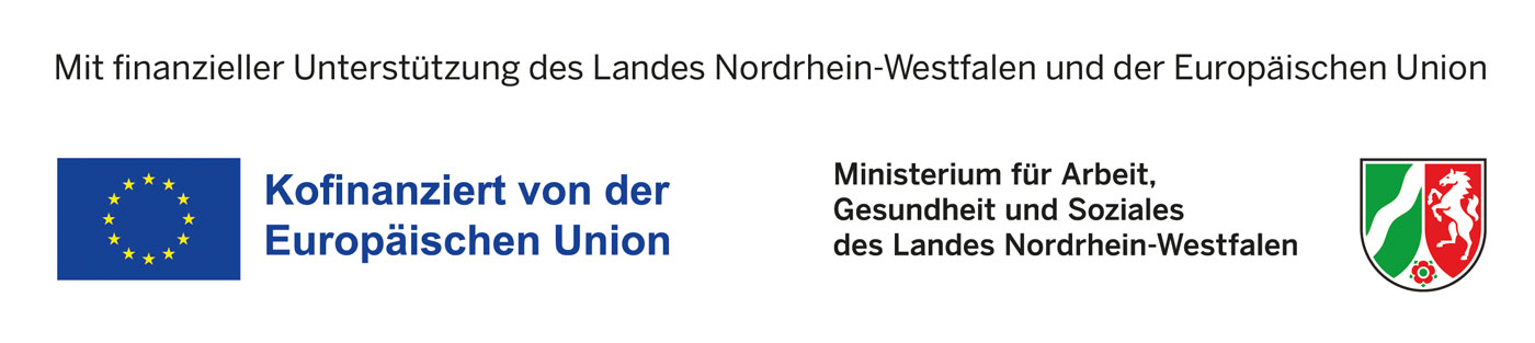 Mit finanzieller Unterstützung des Landes Nordrhein-Westfalen und der Europäischen Union