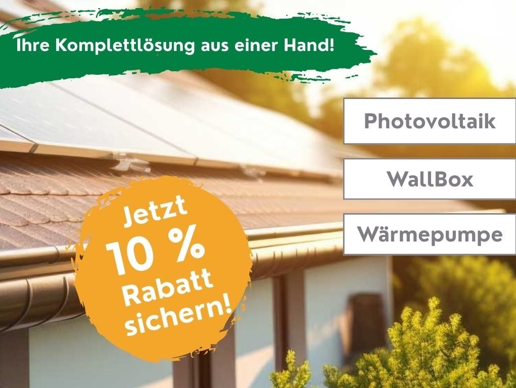 Bild Frühlingsrabattaktion Energielösungen