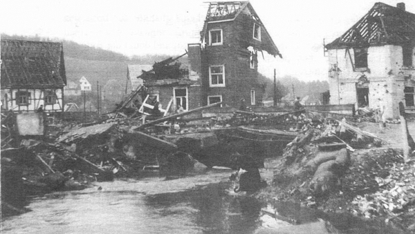 Zerstörung Engelskirchens im zweiten Weltkrieg