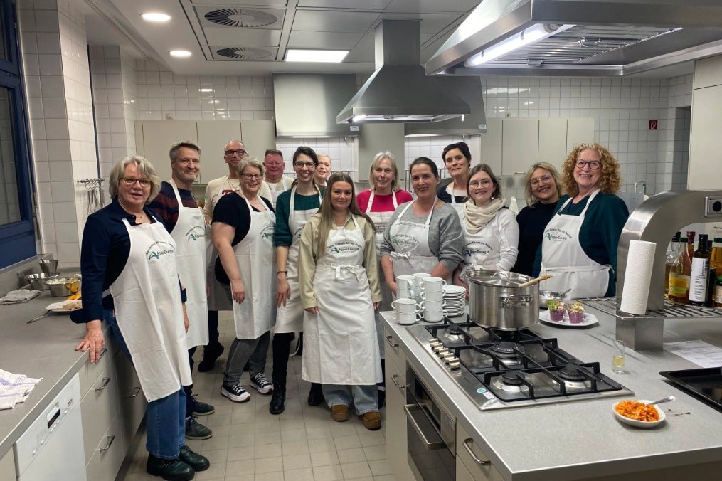 Kochkurs zum Thema Nachhaltigkeit für Mitarbeiter