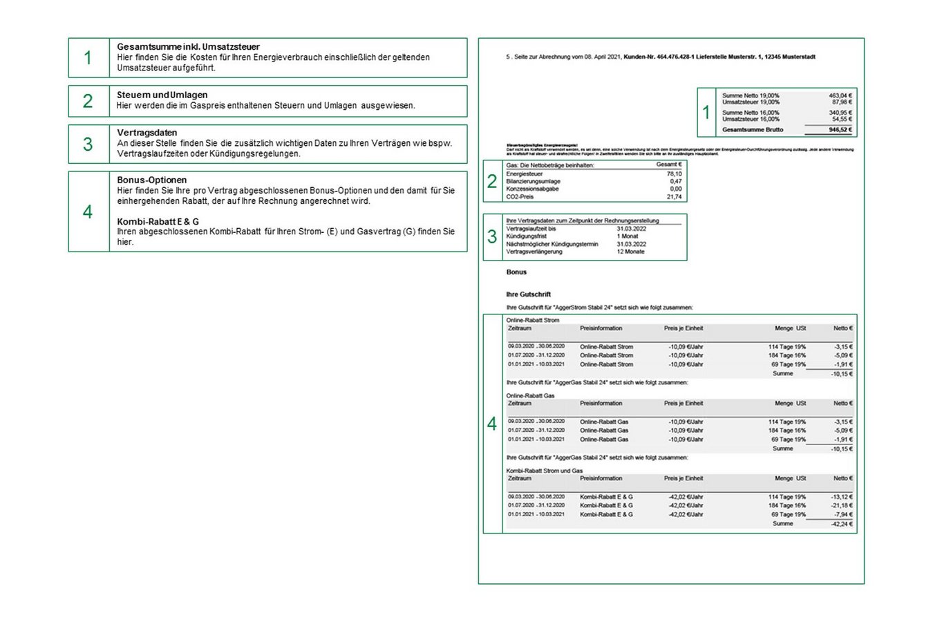Rechnungserklärung Seite 5