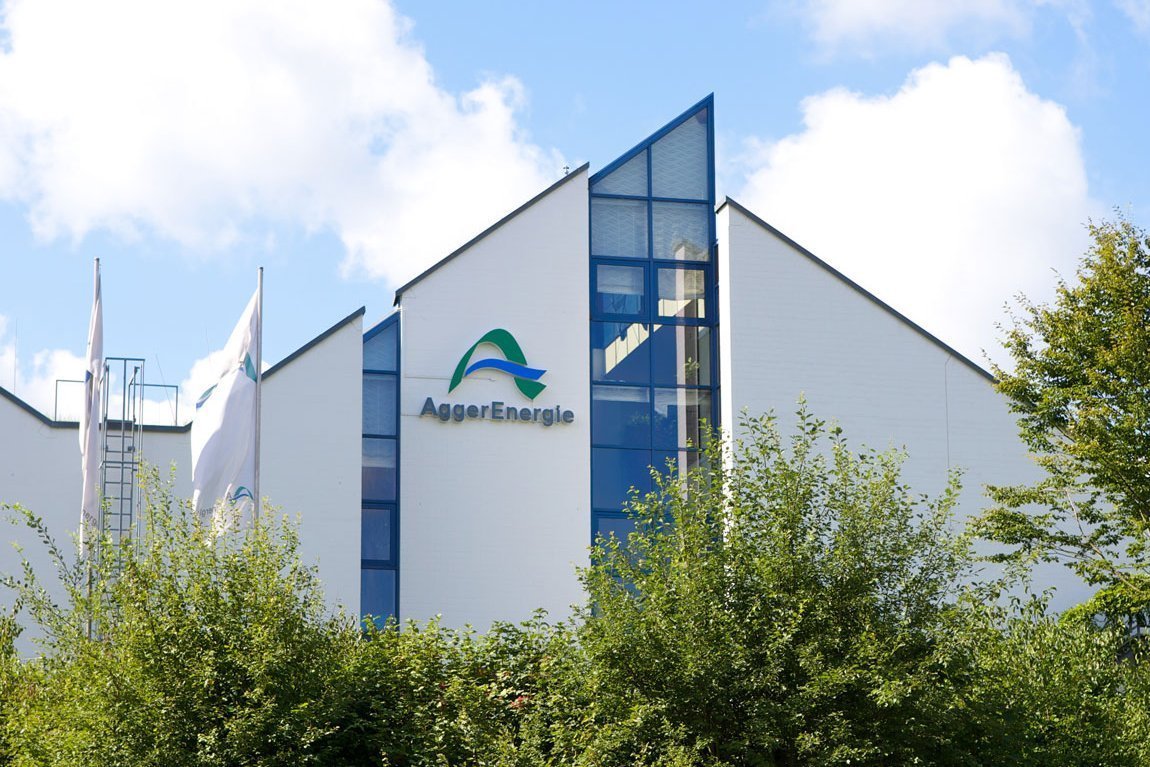 Hauptgebäude der AggerEnergie in Gummersbach.