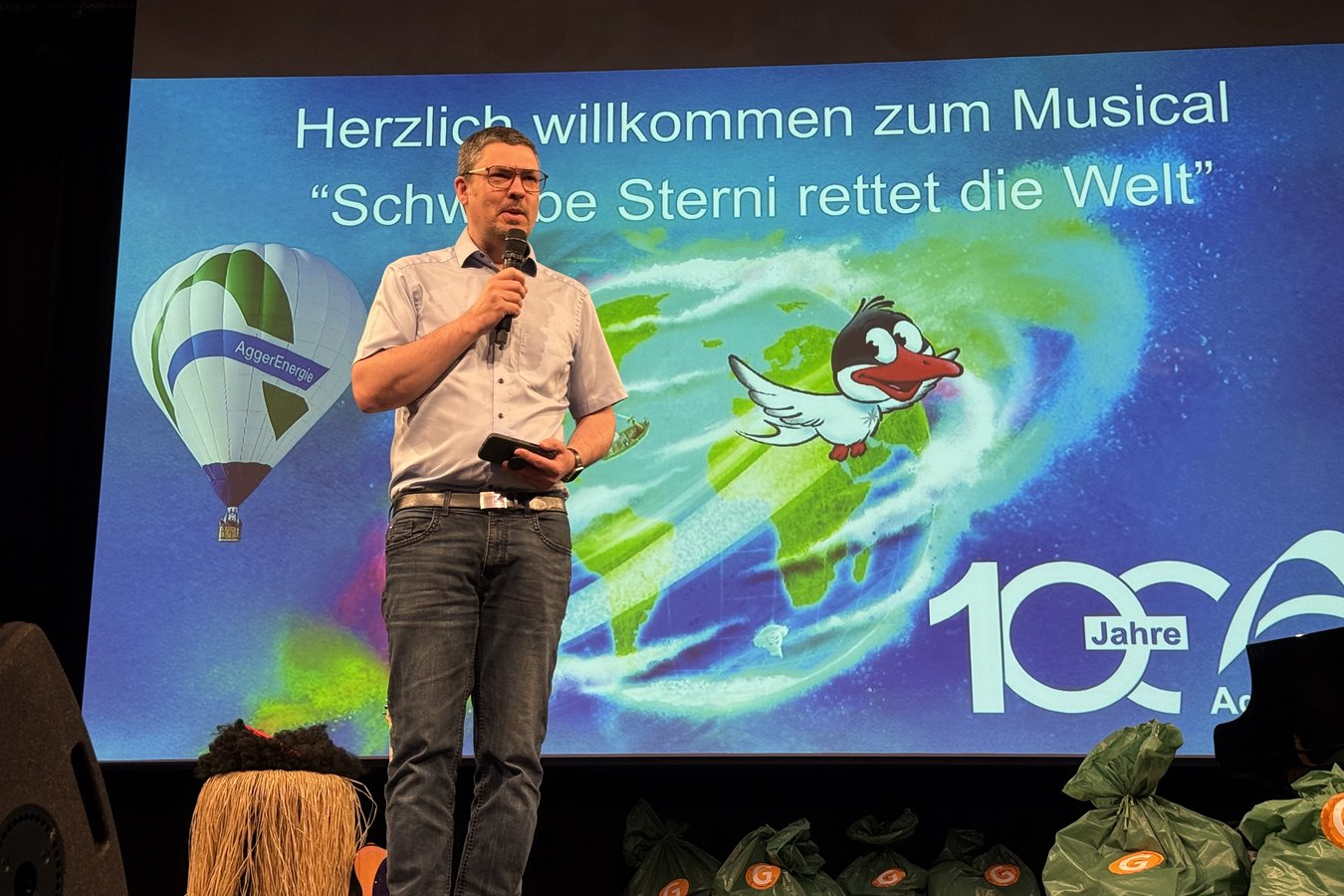 Jörg Bukowski beim Familienmusical