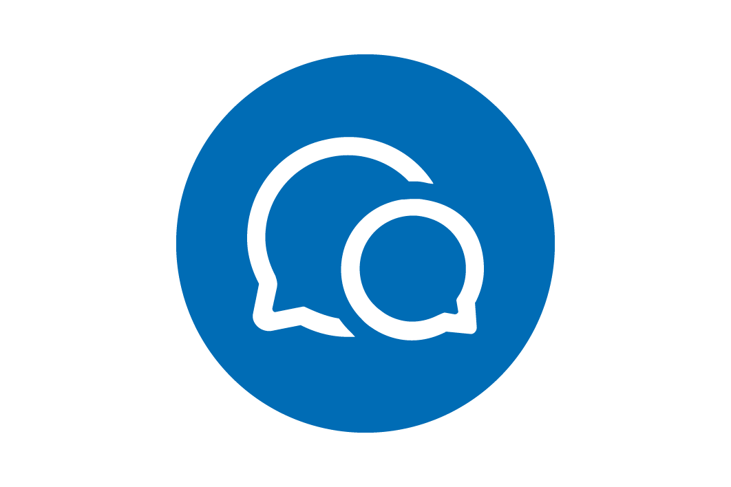 Chatbot-Icon auf der AggerEnergie-Website