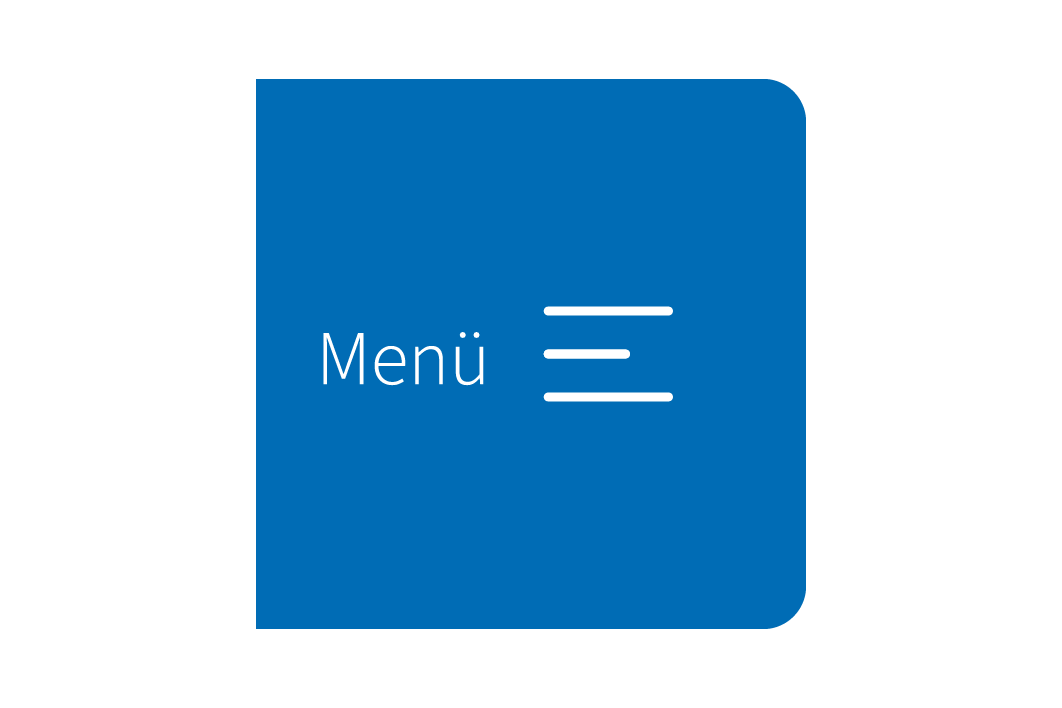 Menü-Icon auf der AggerEnergie-Website.