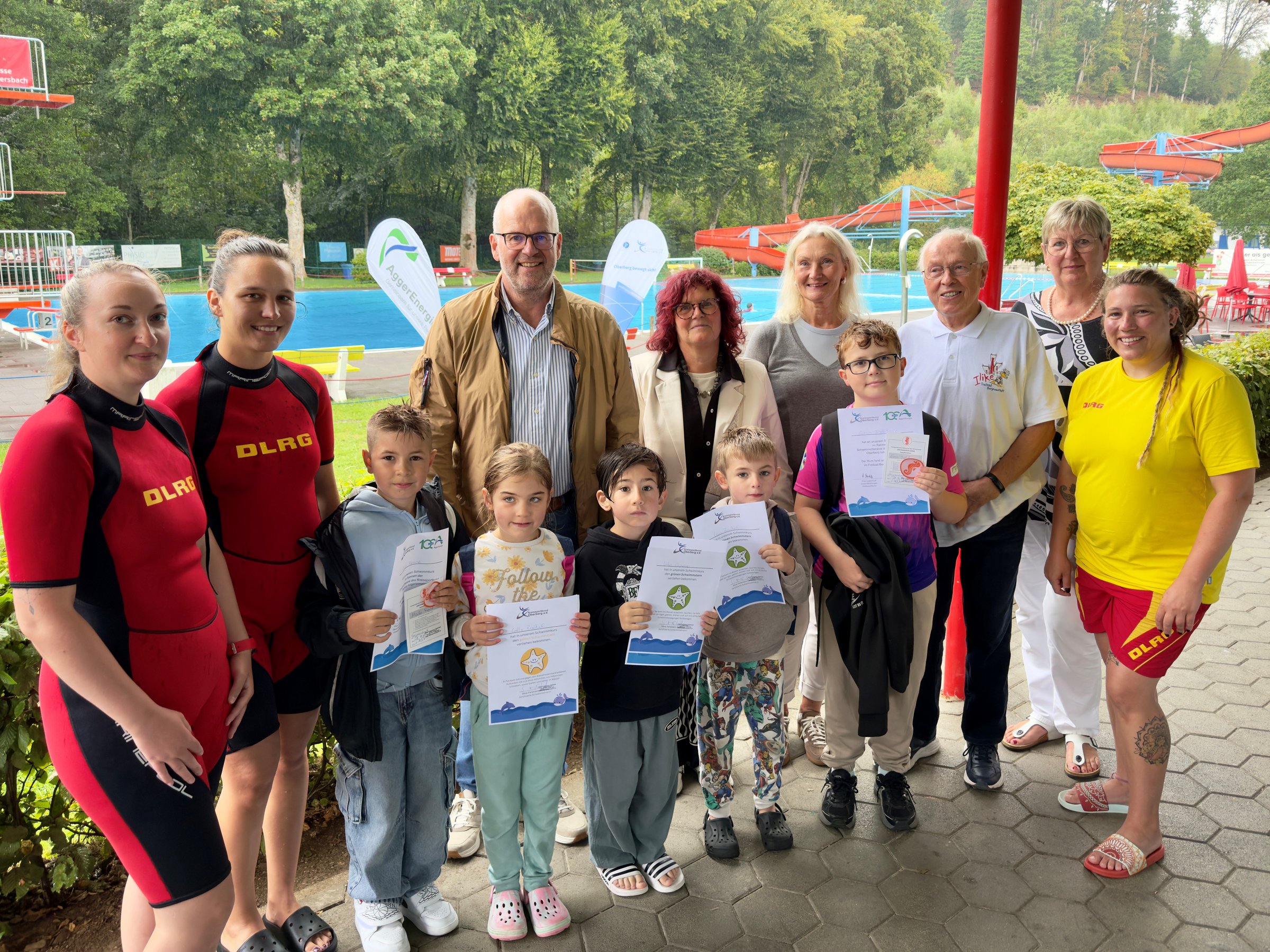 Teilnehmer Schwimmoffensive AggerEnergie