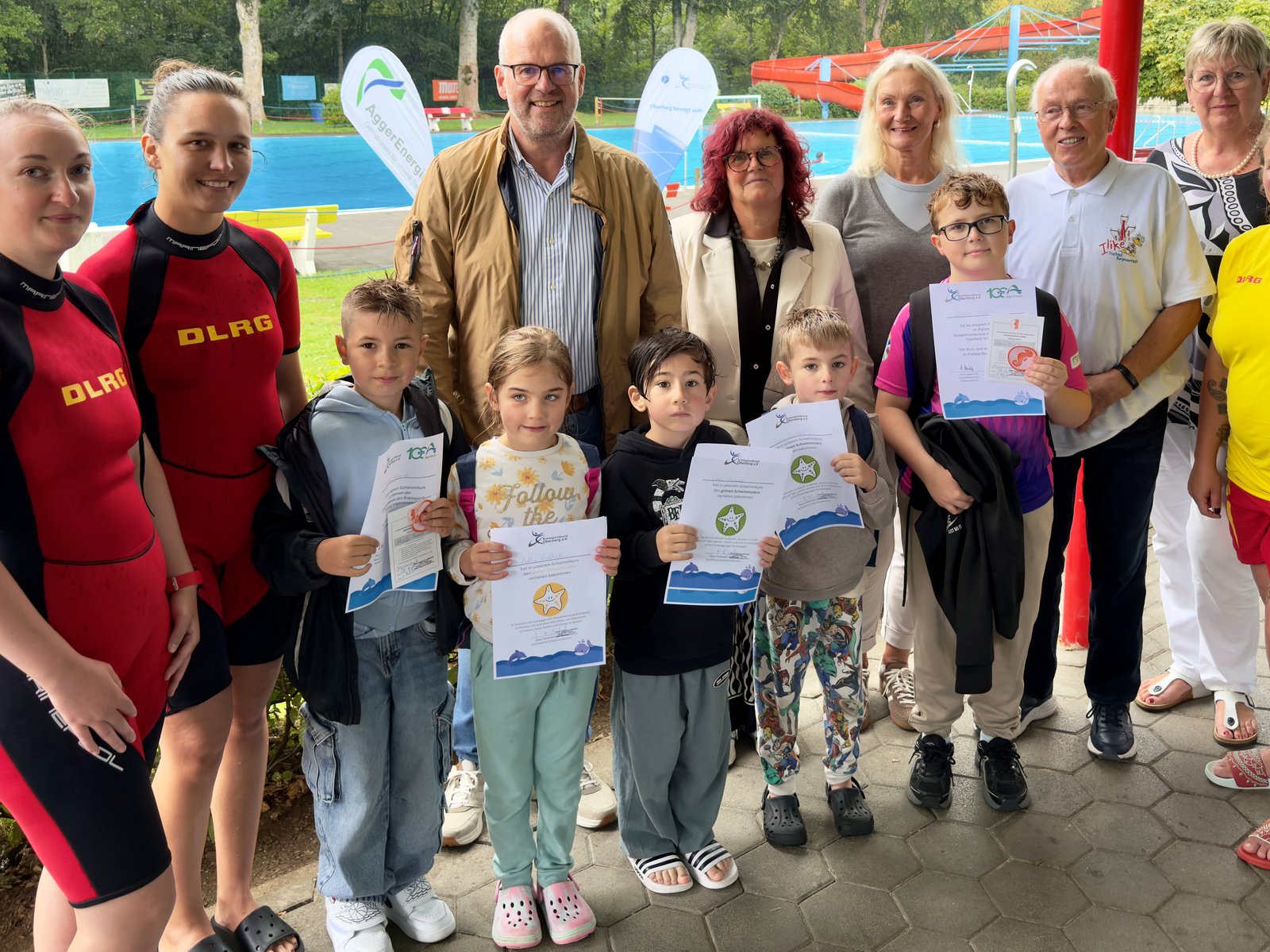 Teilnehmer Schwimmoffensive AggerEnergie