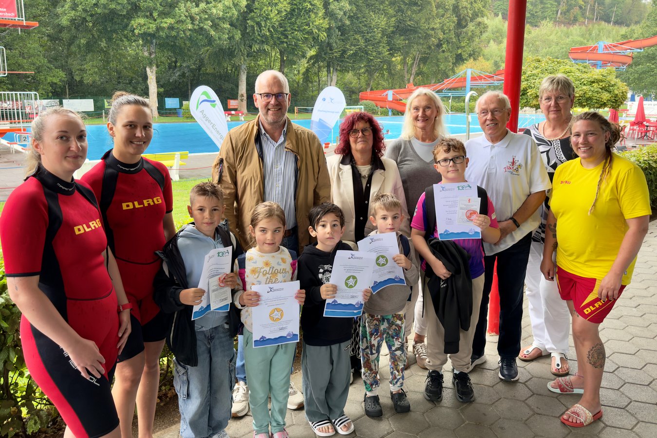Teilnehmer Schwimmoffensive AggerEnergie